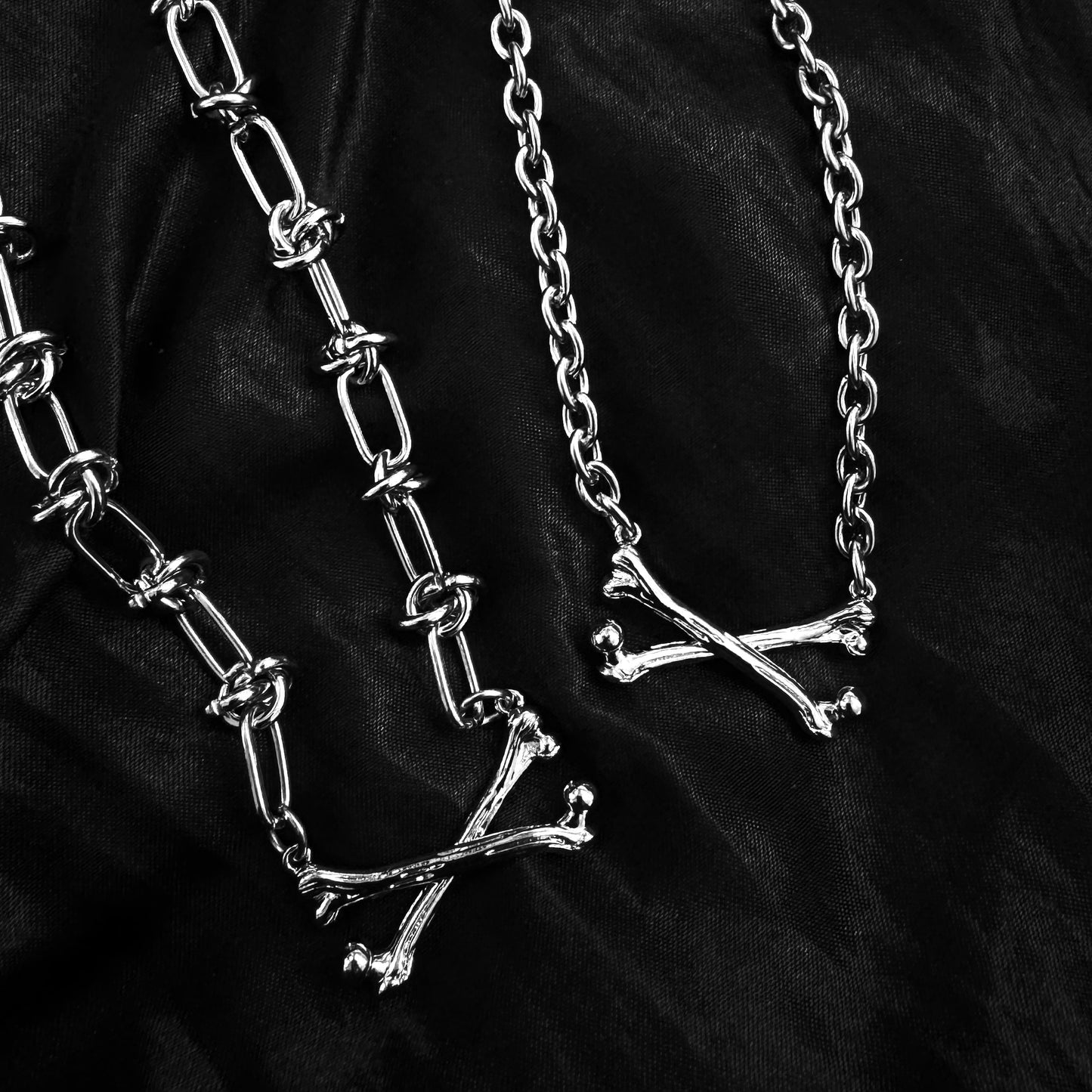 Crossed Bones Chain