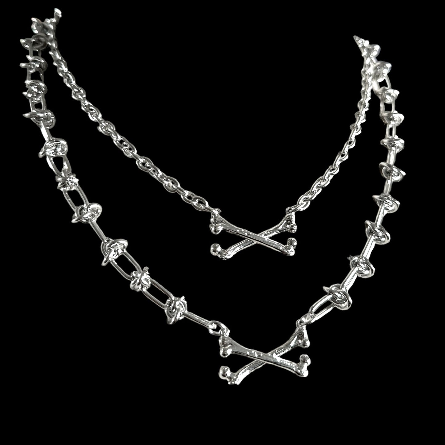 Crossed Bones Chain