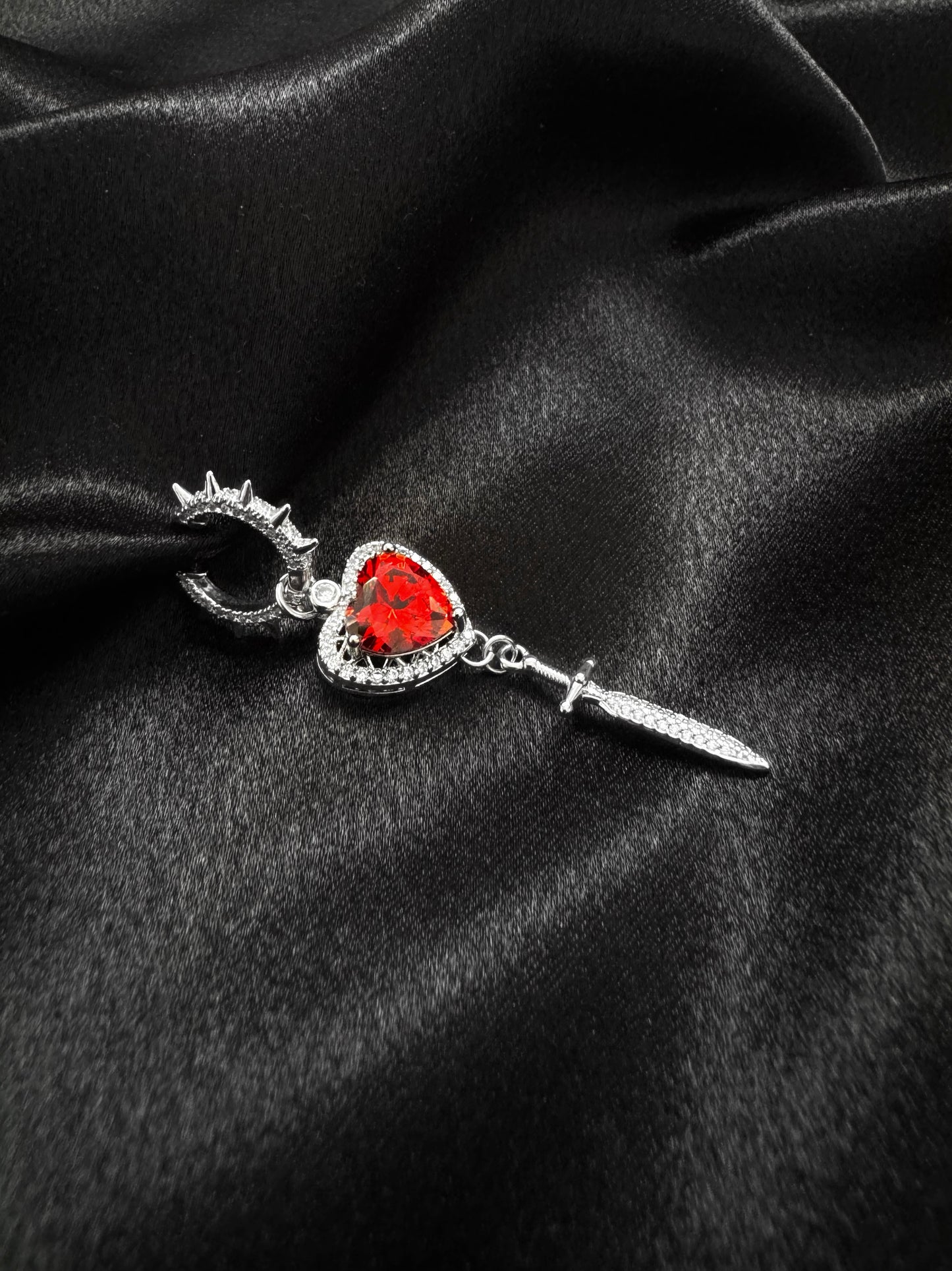 Diamond Love Earrings