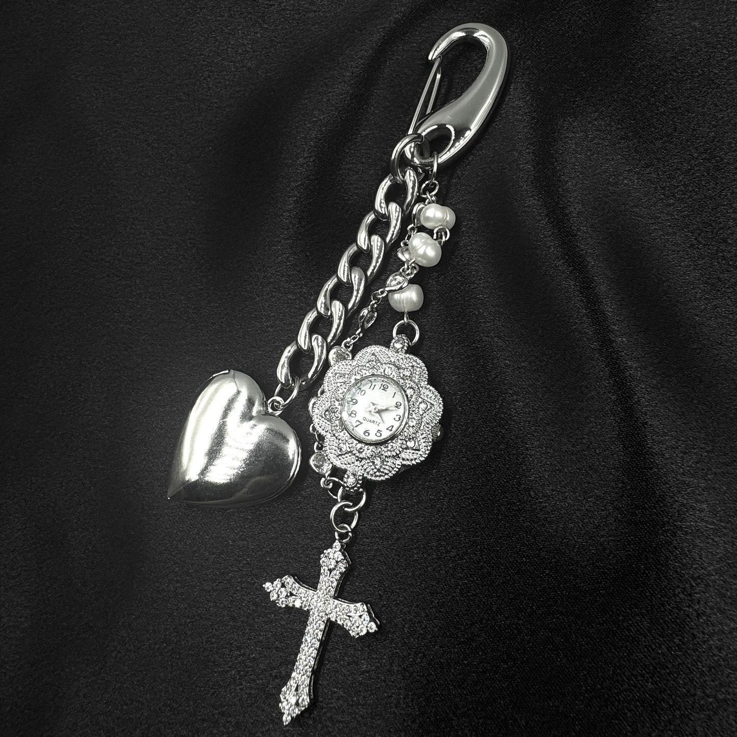 Bling Watch Keychain