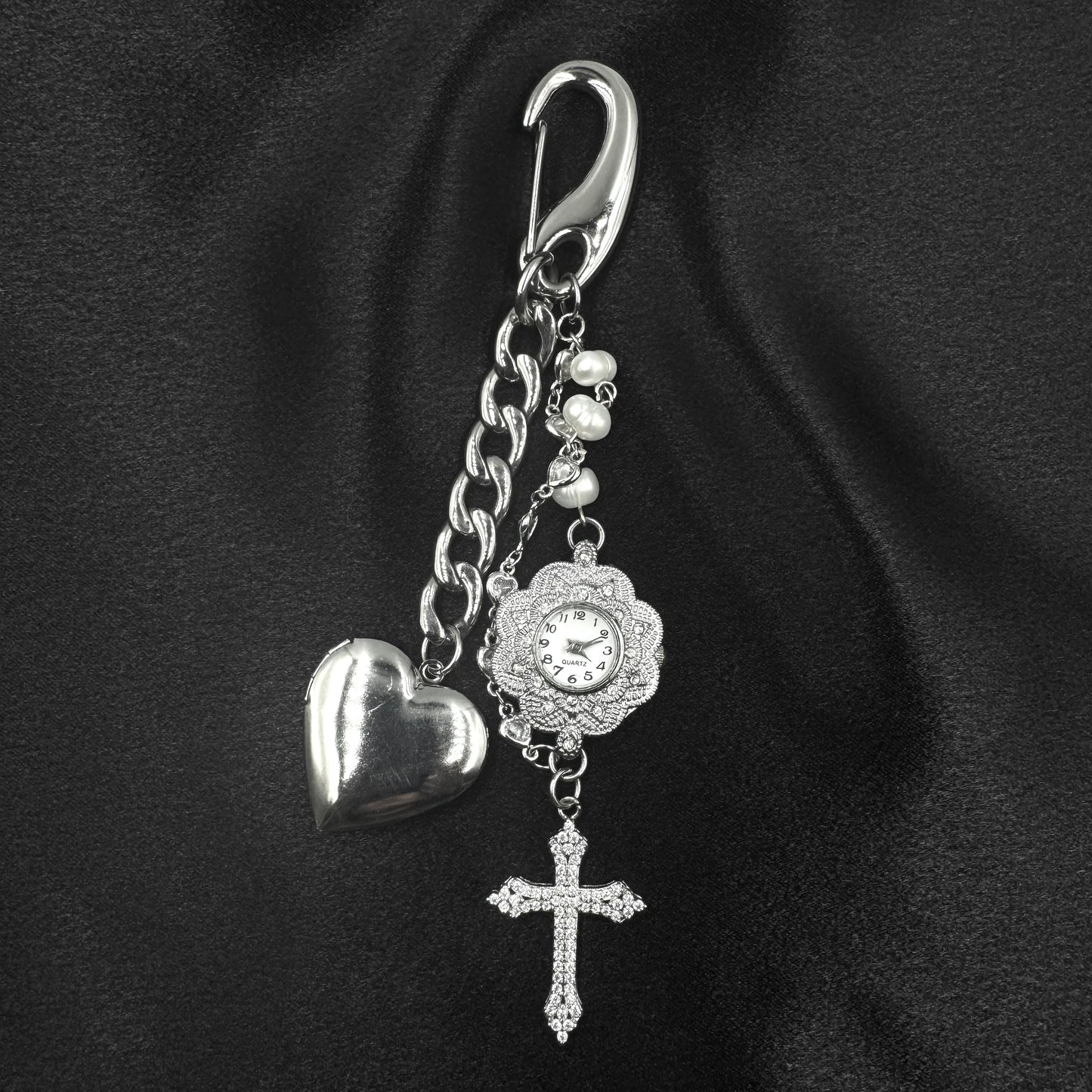 Bling Watch Keychain