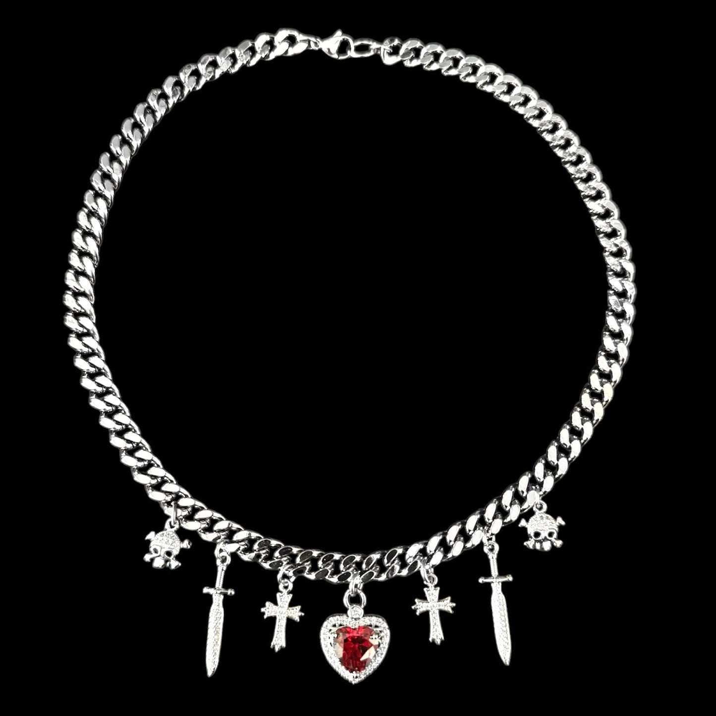 Stabbed Heart Chain