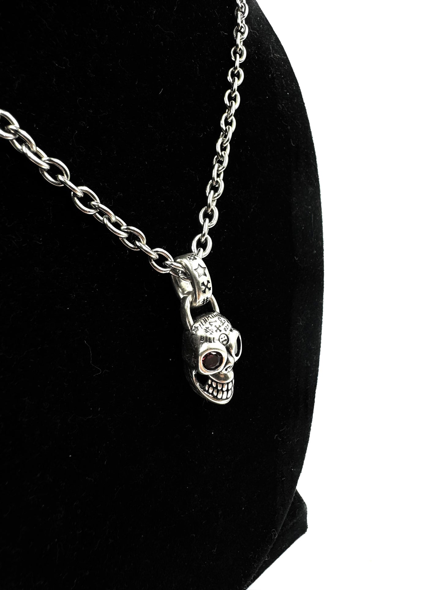Skull Charm Chain