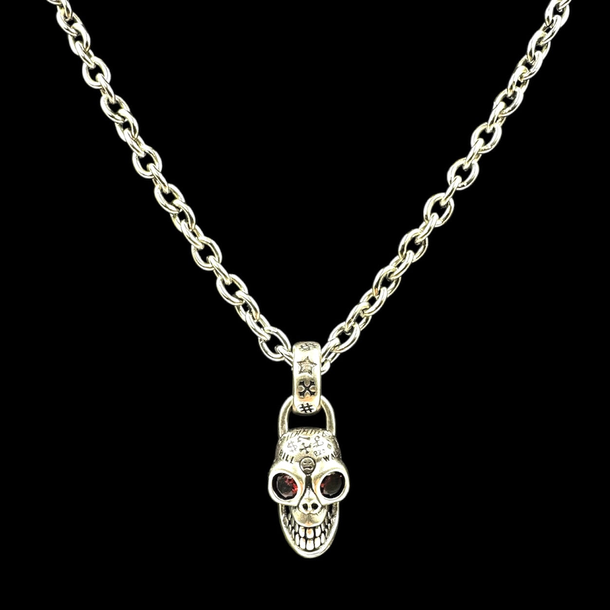 Skull Charm Chain