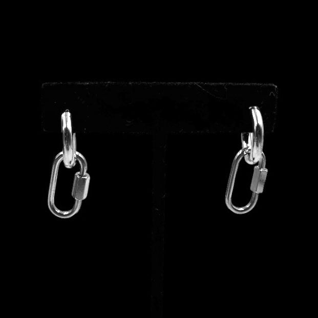 Mini Carabiner Hoops