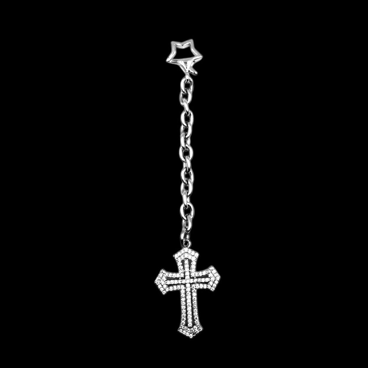 Bling Cross Clip