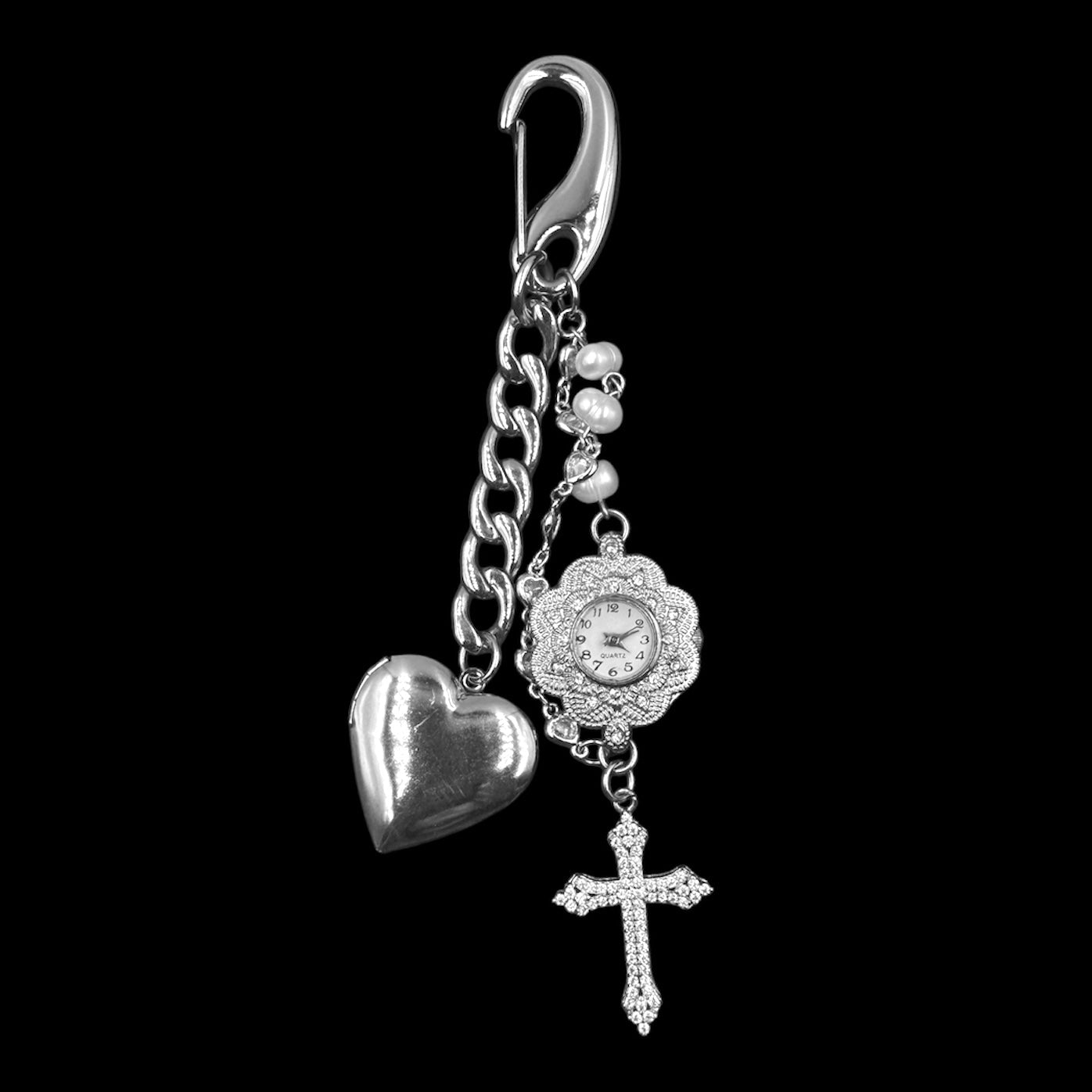 Bling Watch Keychain