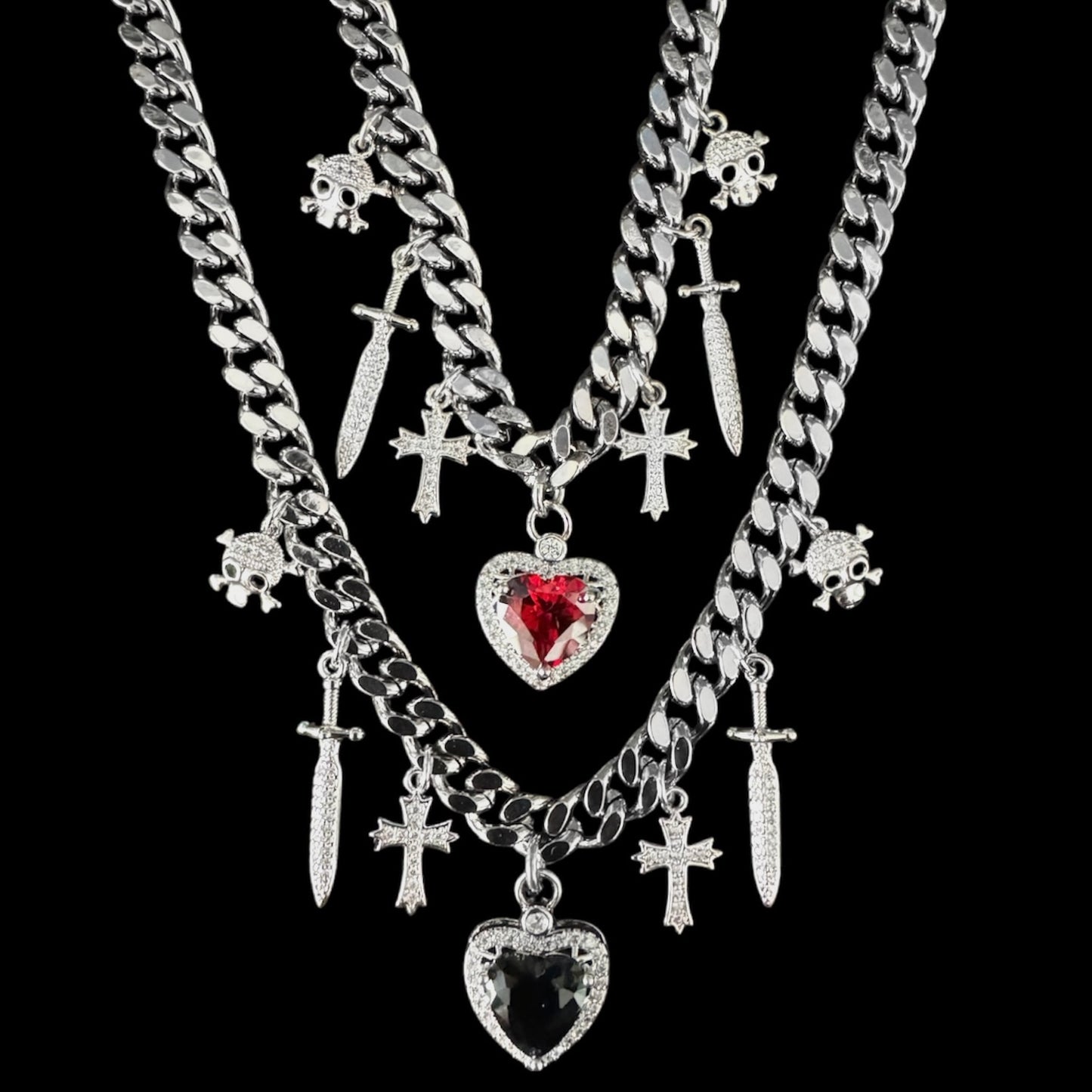 Stabbed Heart Chain