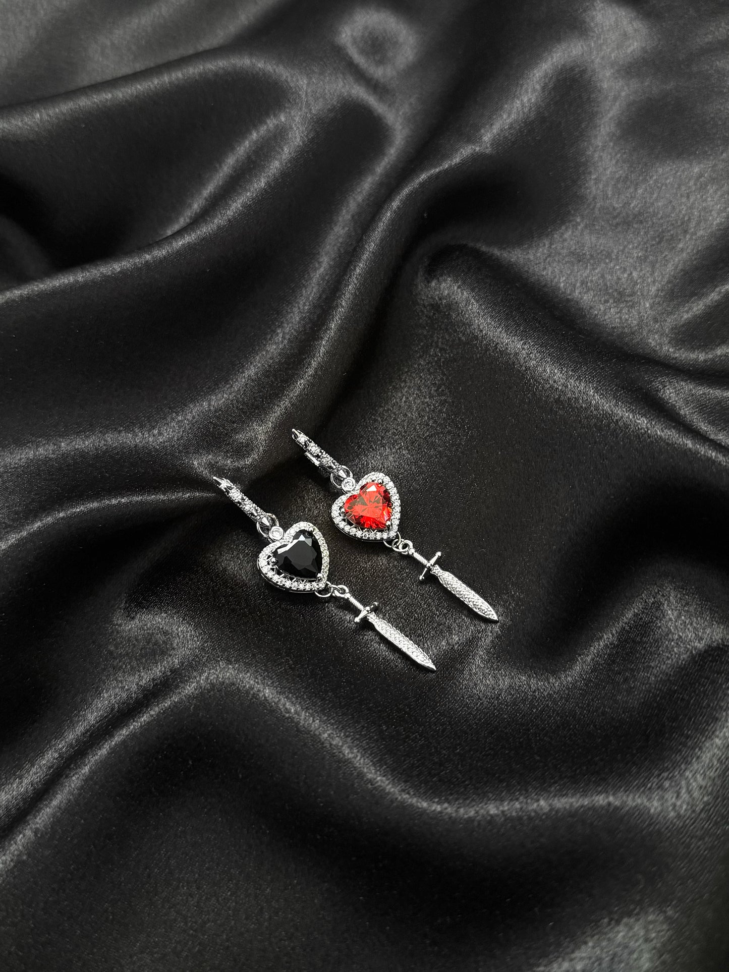 Diamond Love Earrings
