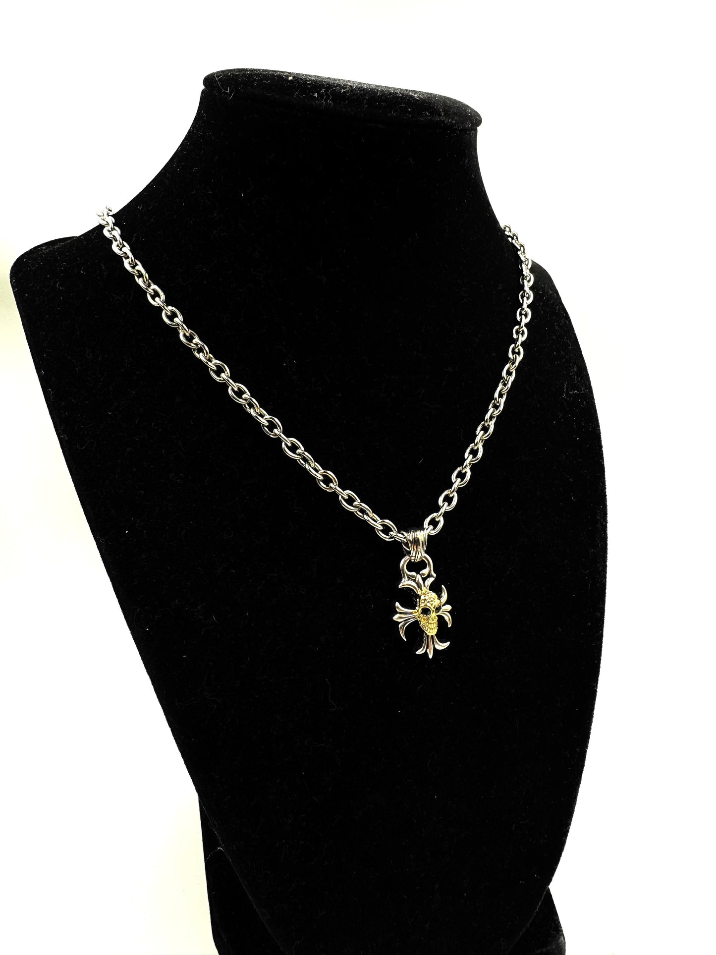 Skull Charm Chain