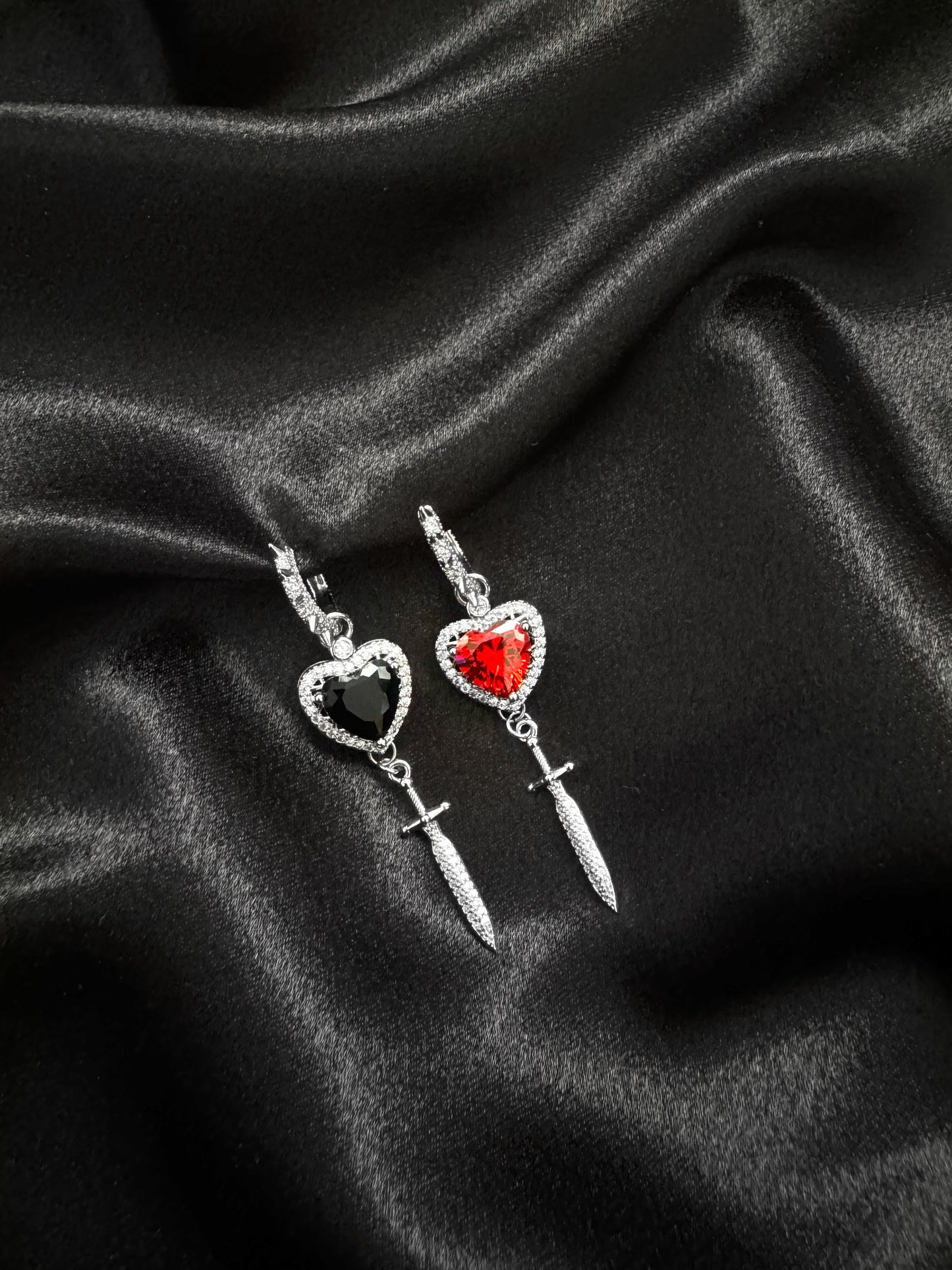 Diamond Love Earrings