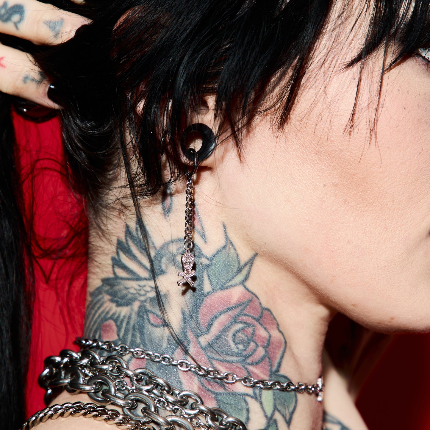 Dangly Skull Earrings