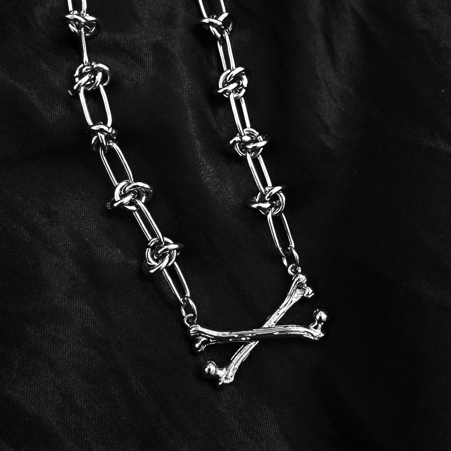 Crossed Bones Chain