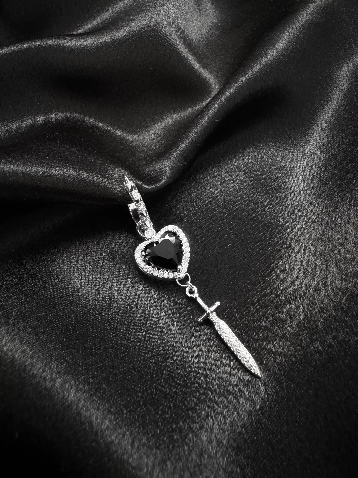 Diamond Love Earrings