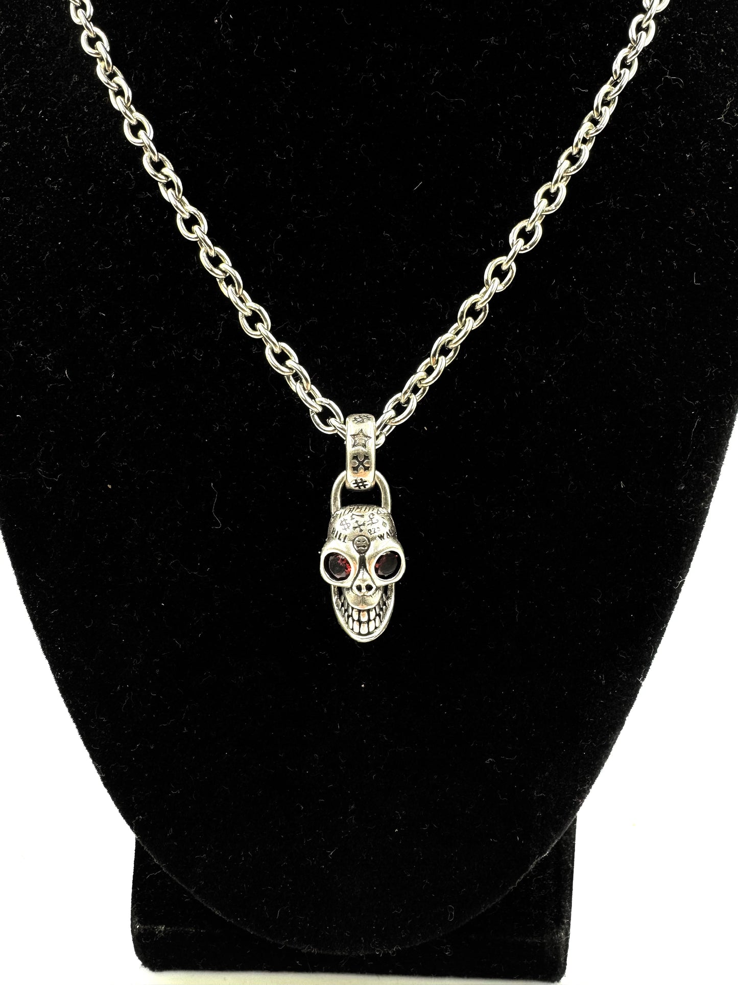 Skull Charm Chain