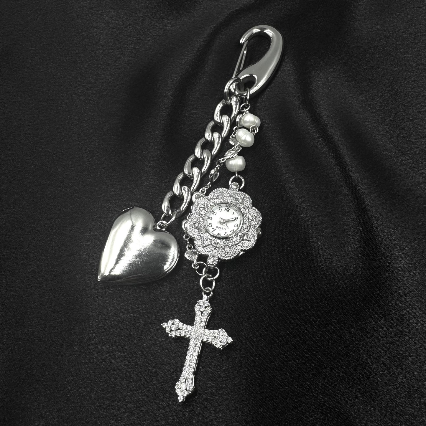 Bling Watch Keychain