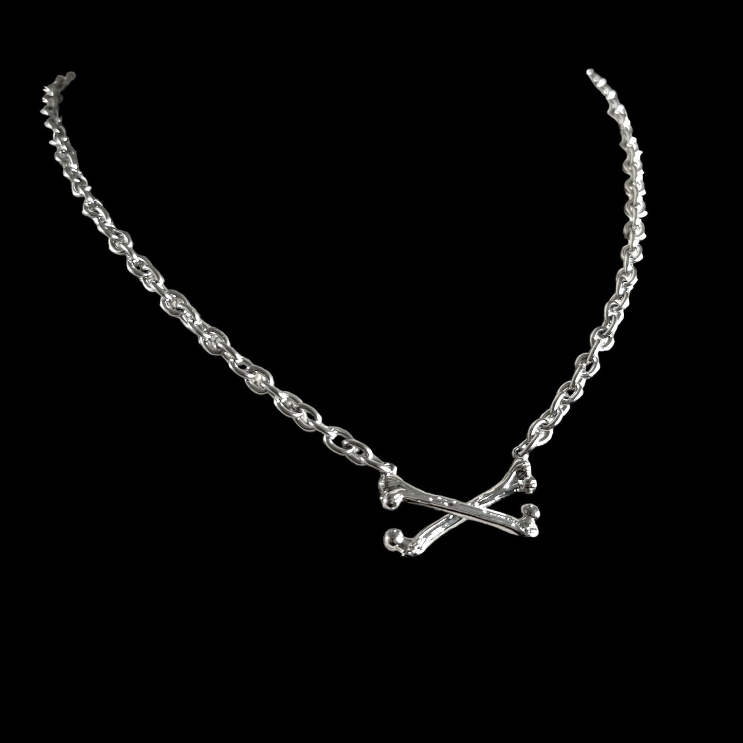 Crossed Bones Chain