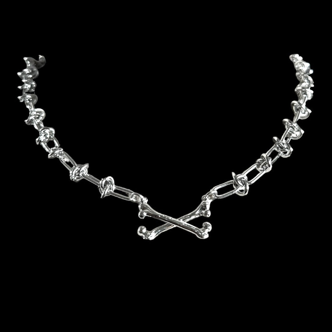 Crossed Bones Chain