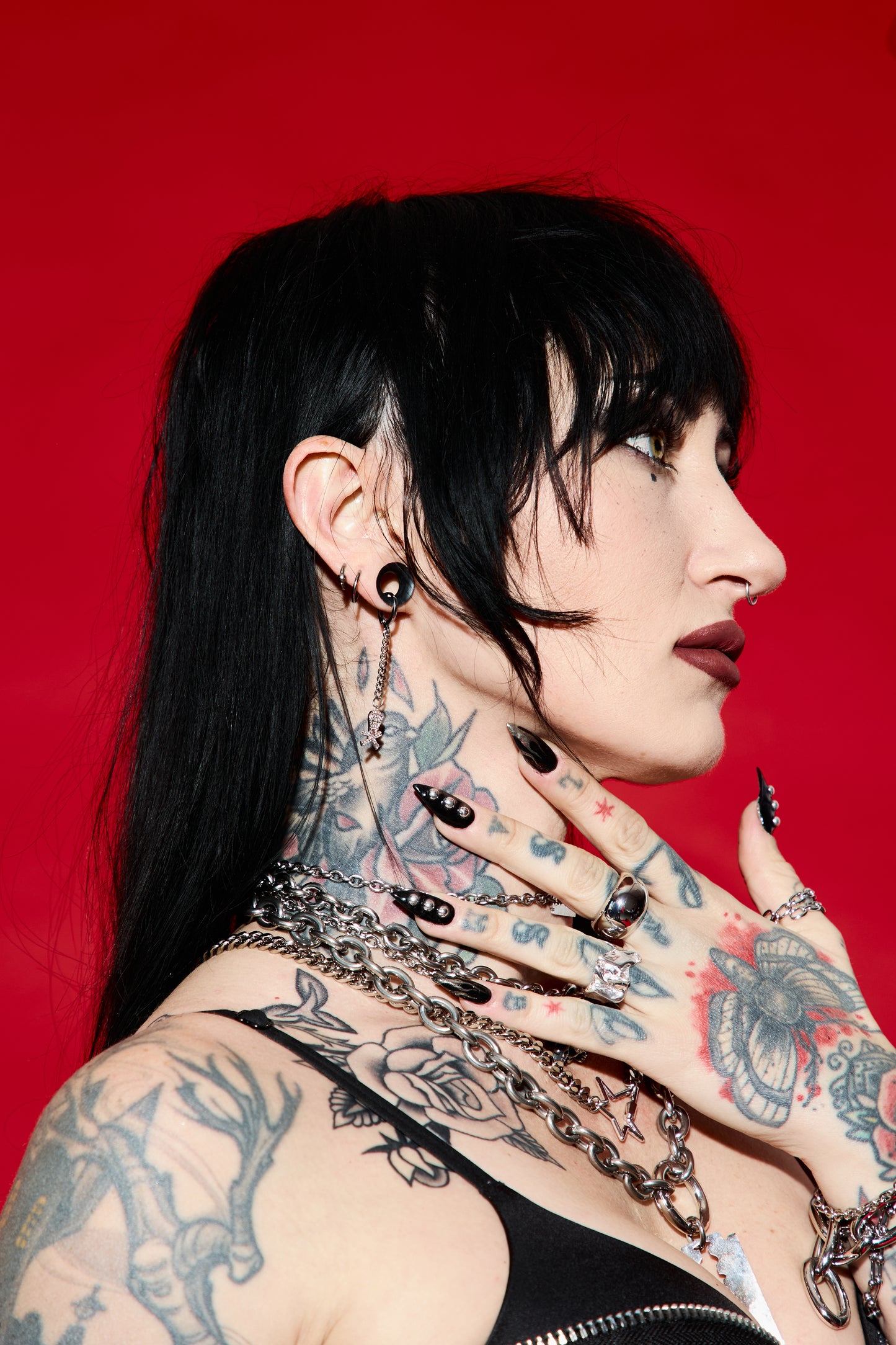 Dangly Skull Earrings