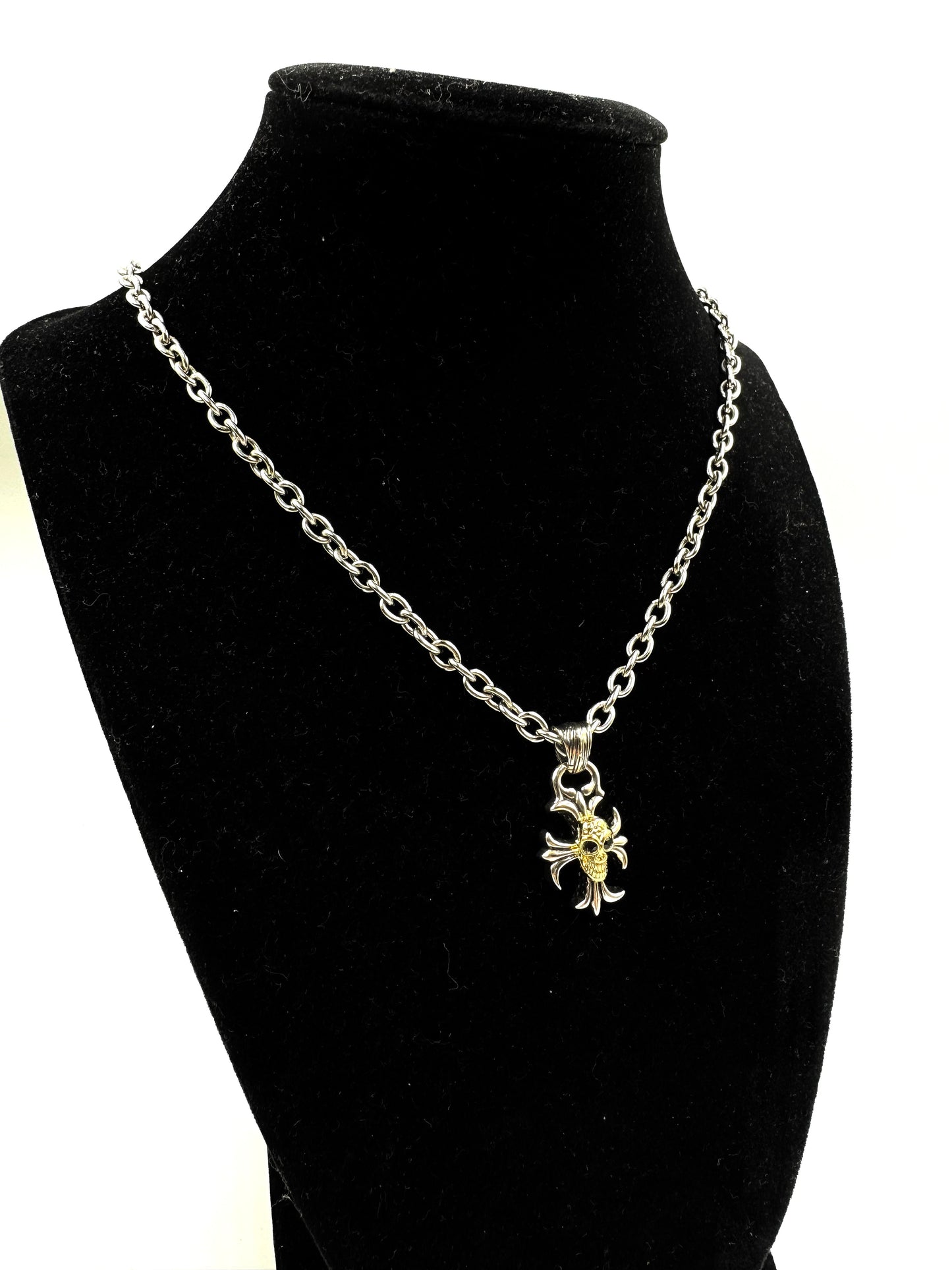 Skull Charm Chain