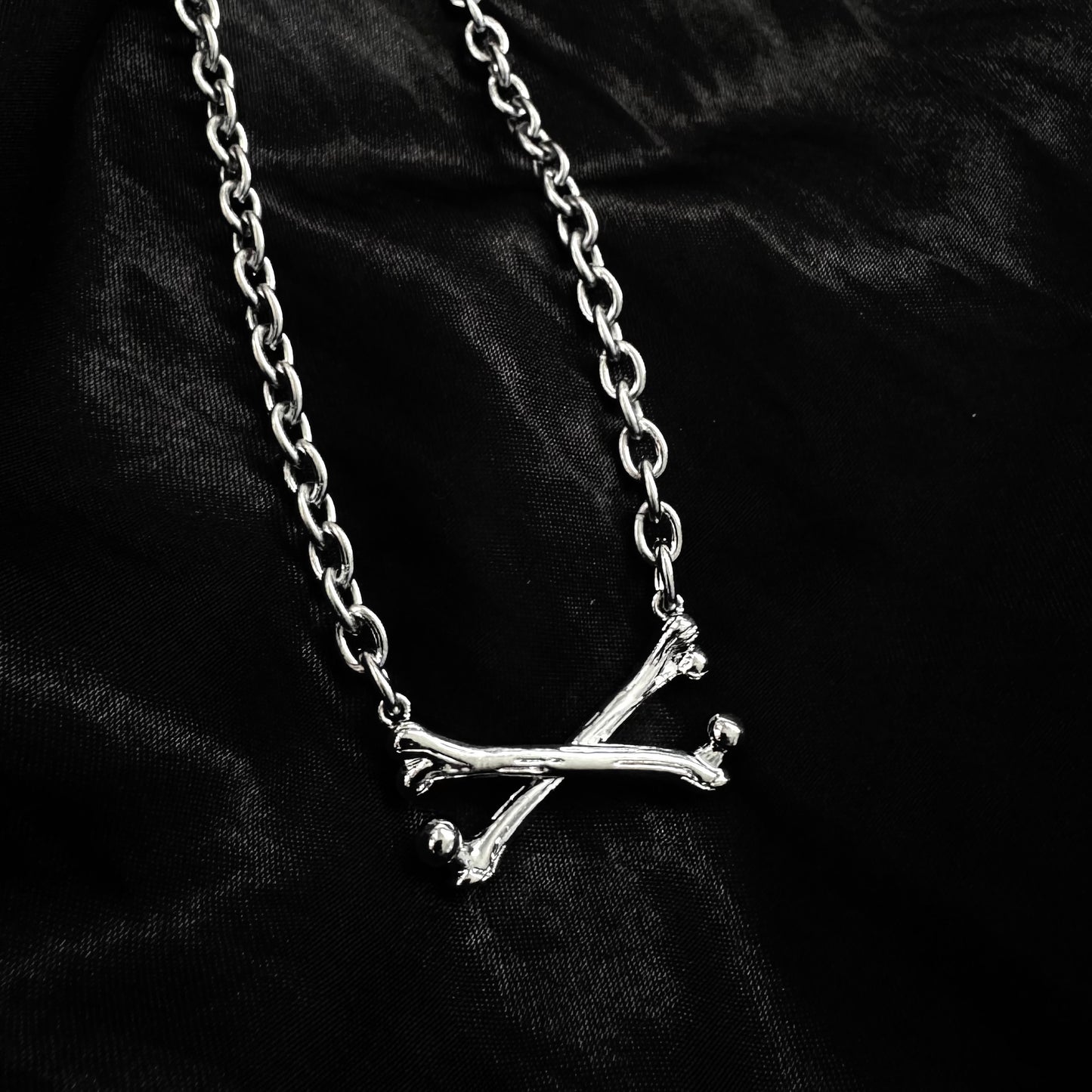 Crossed Bones Chain