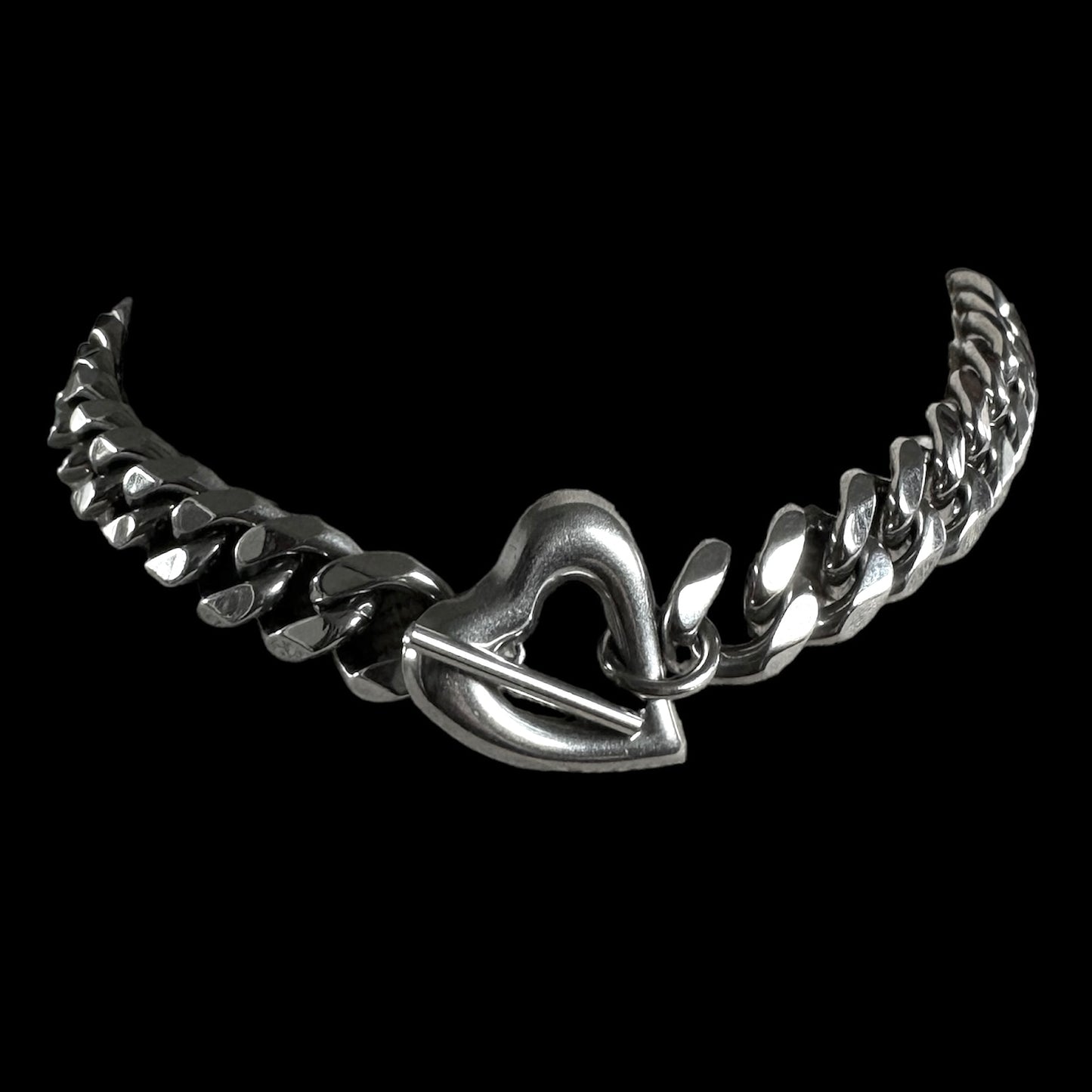 Heart-Shaped Toggle Chain