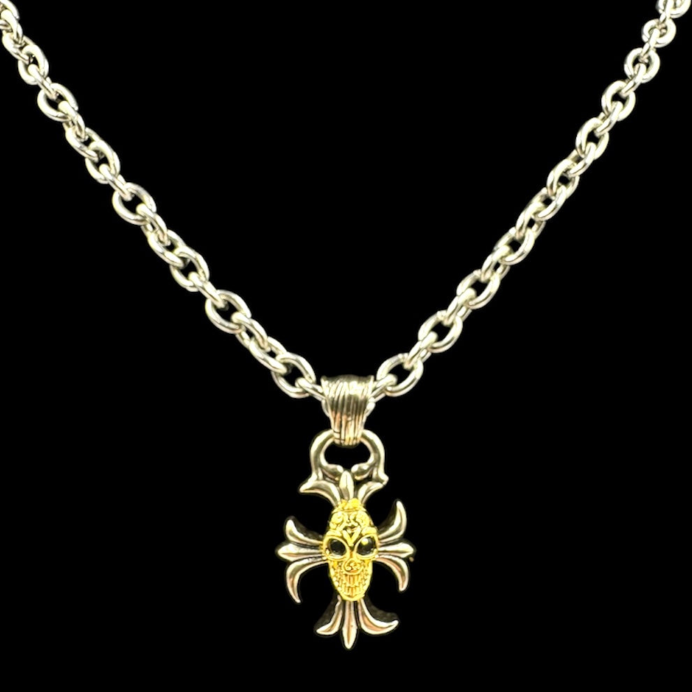 Skull Charm Chain
