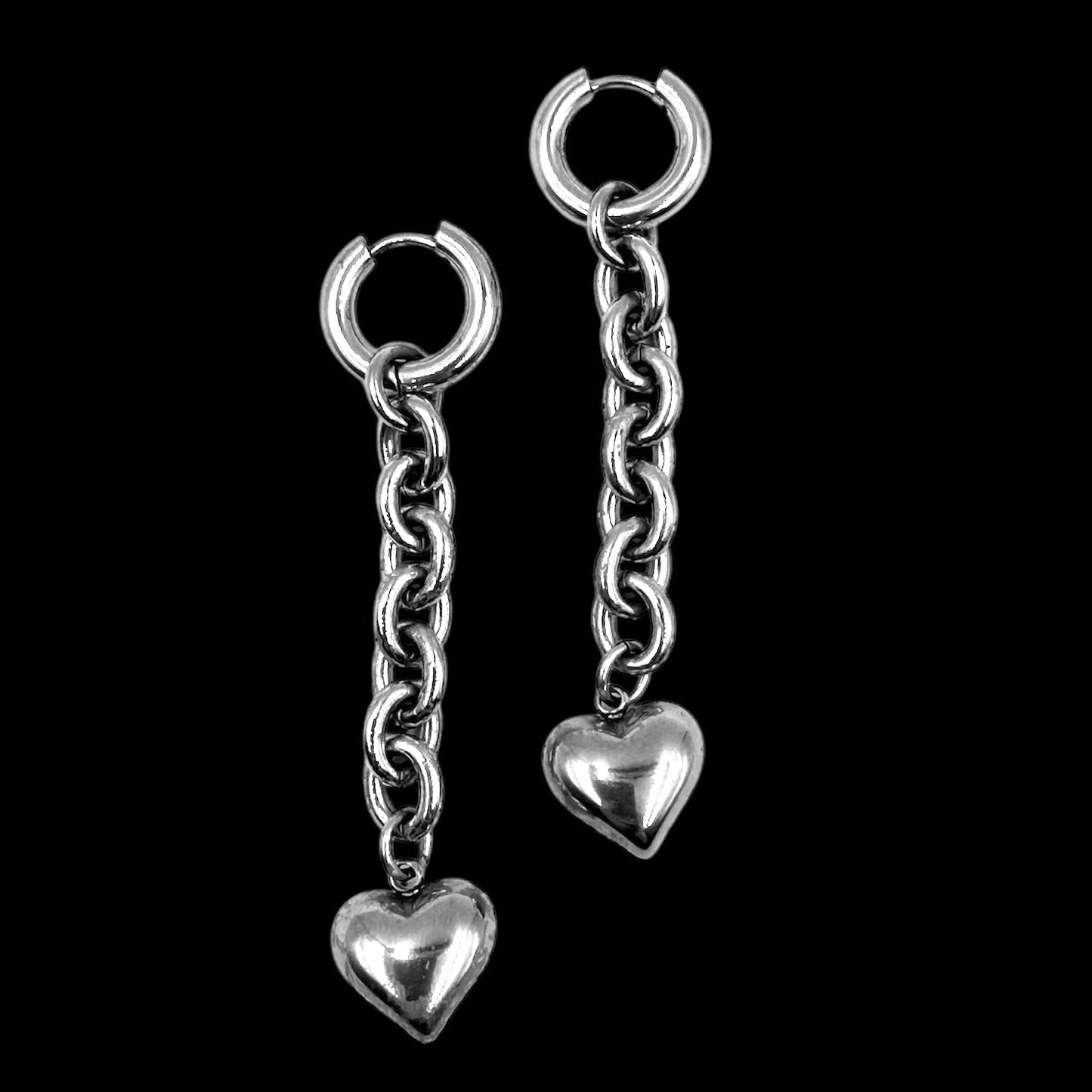 Chain Heart Hoops