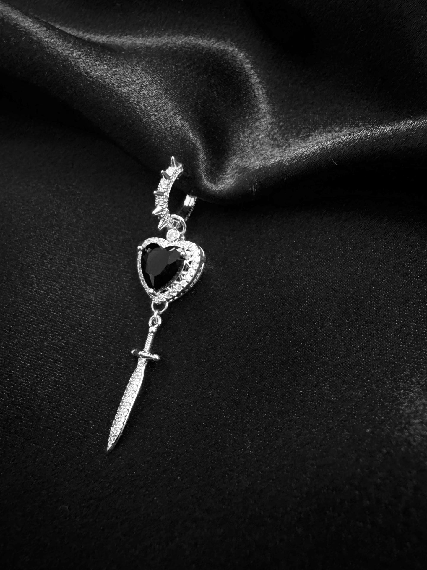 Diamond Love Earrings
