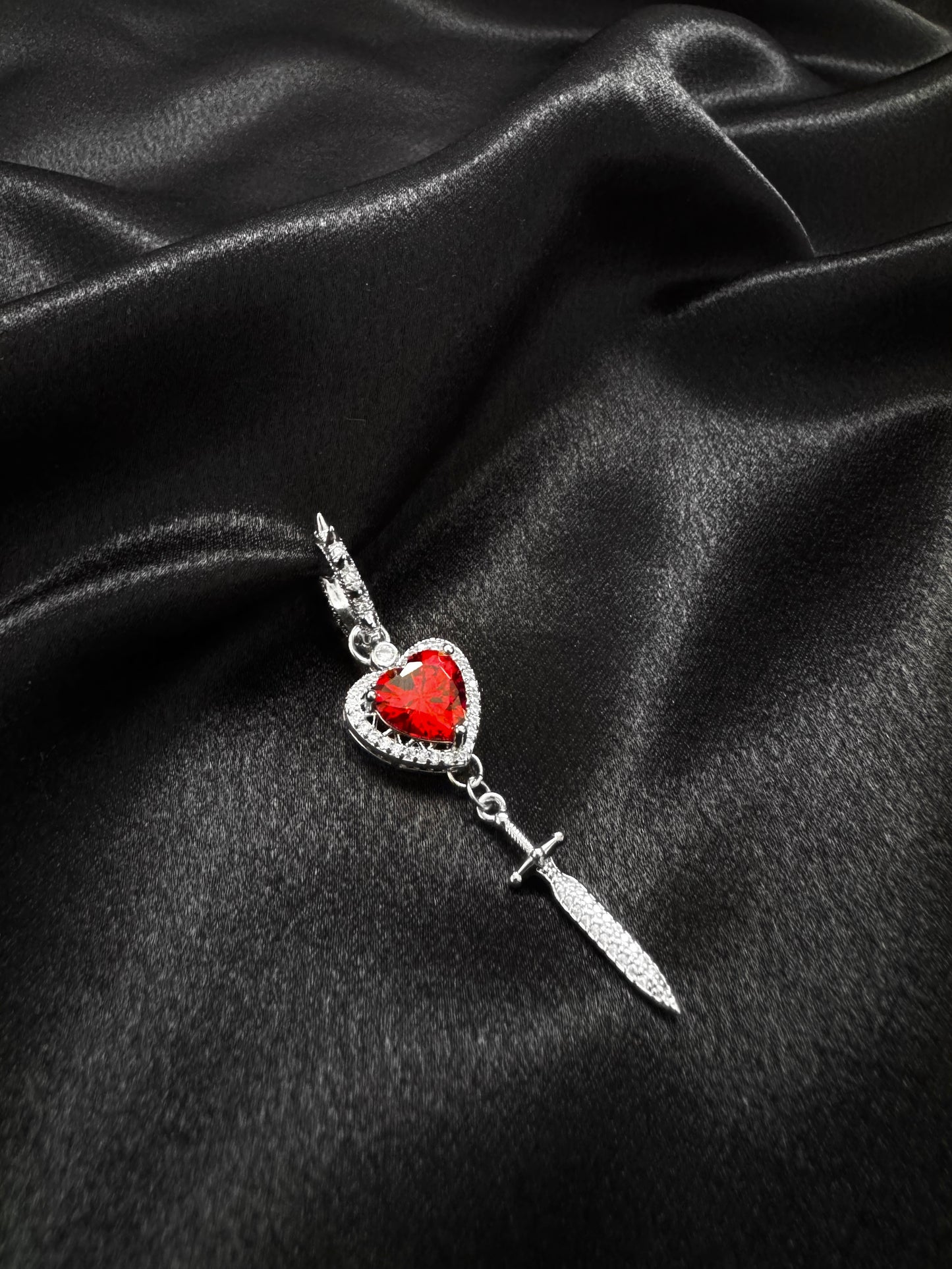 Diamond Love Earrings
