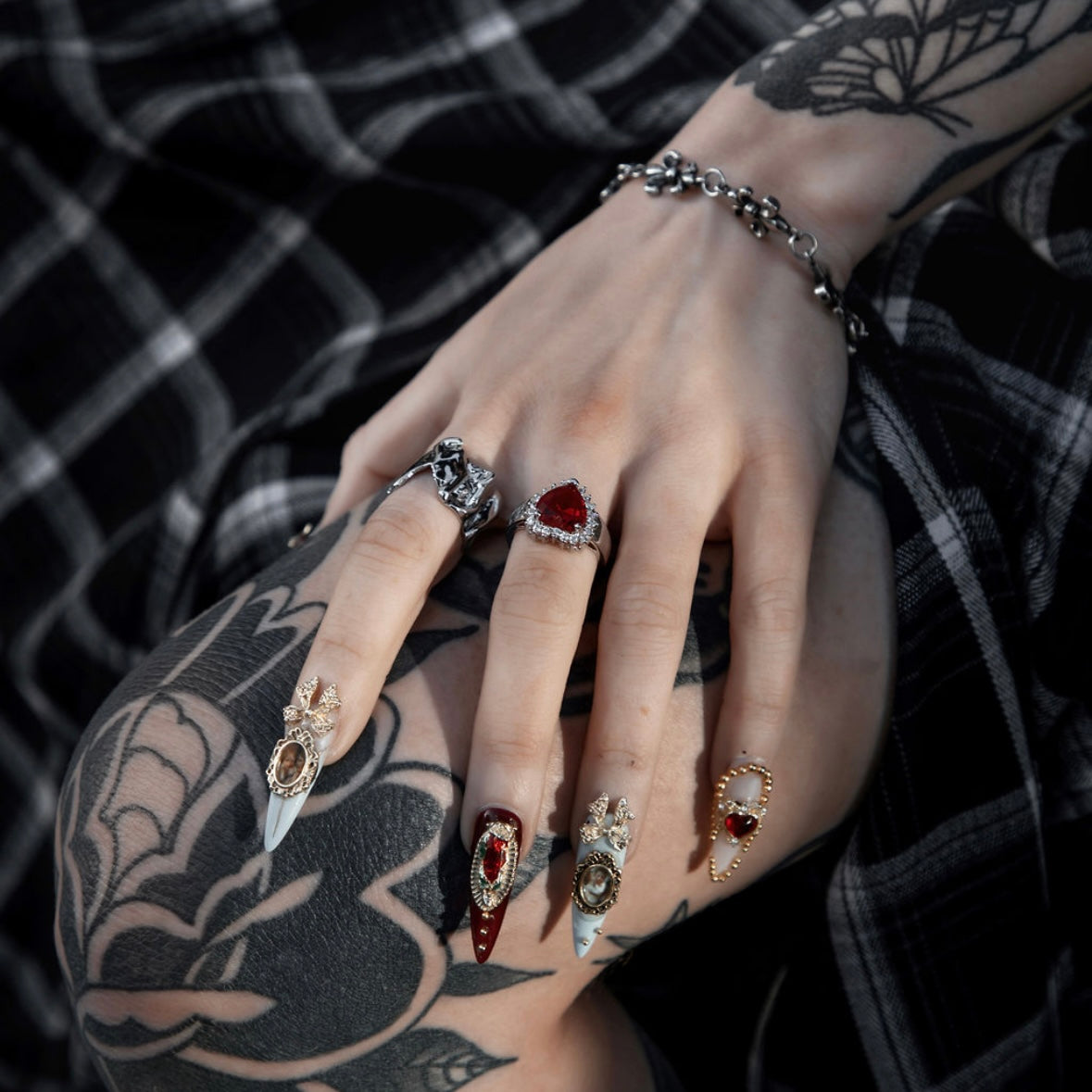 Bling Heart Ring