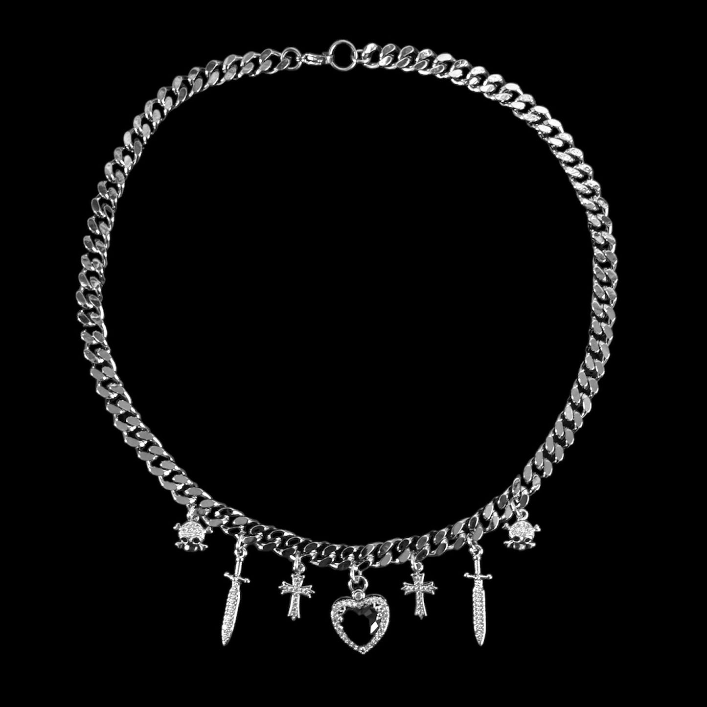 Stabbed Heart Chain