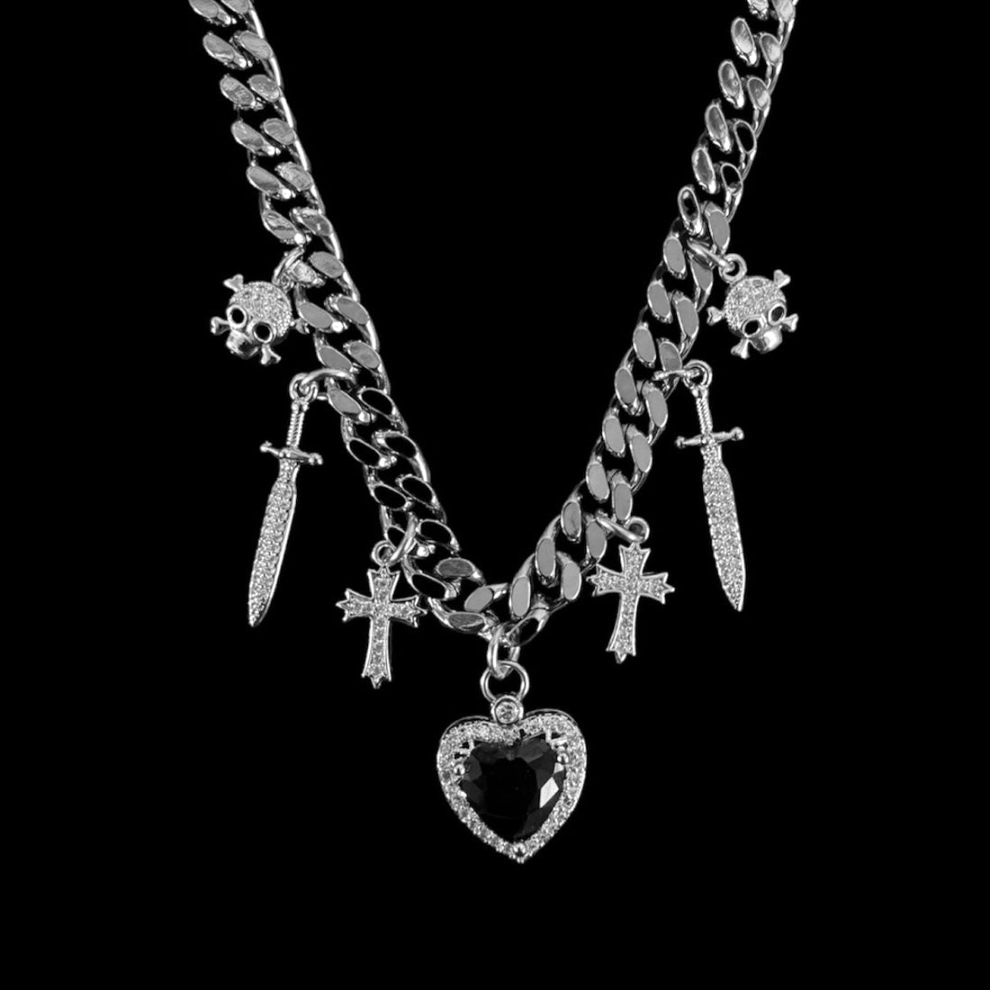 Stabbed Heart Chain