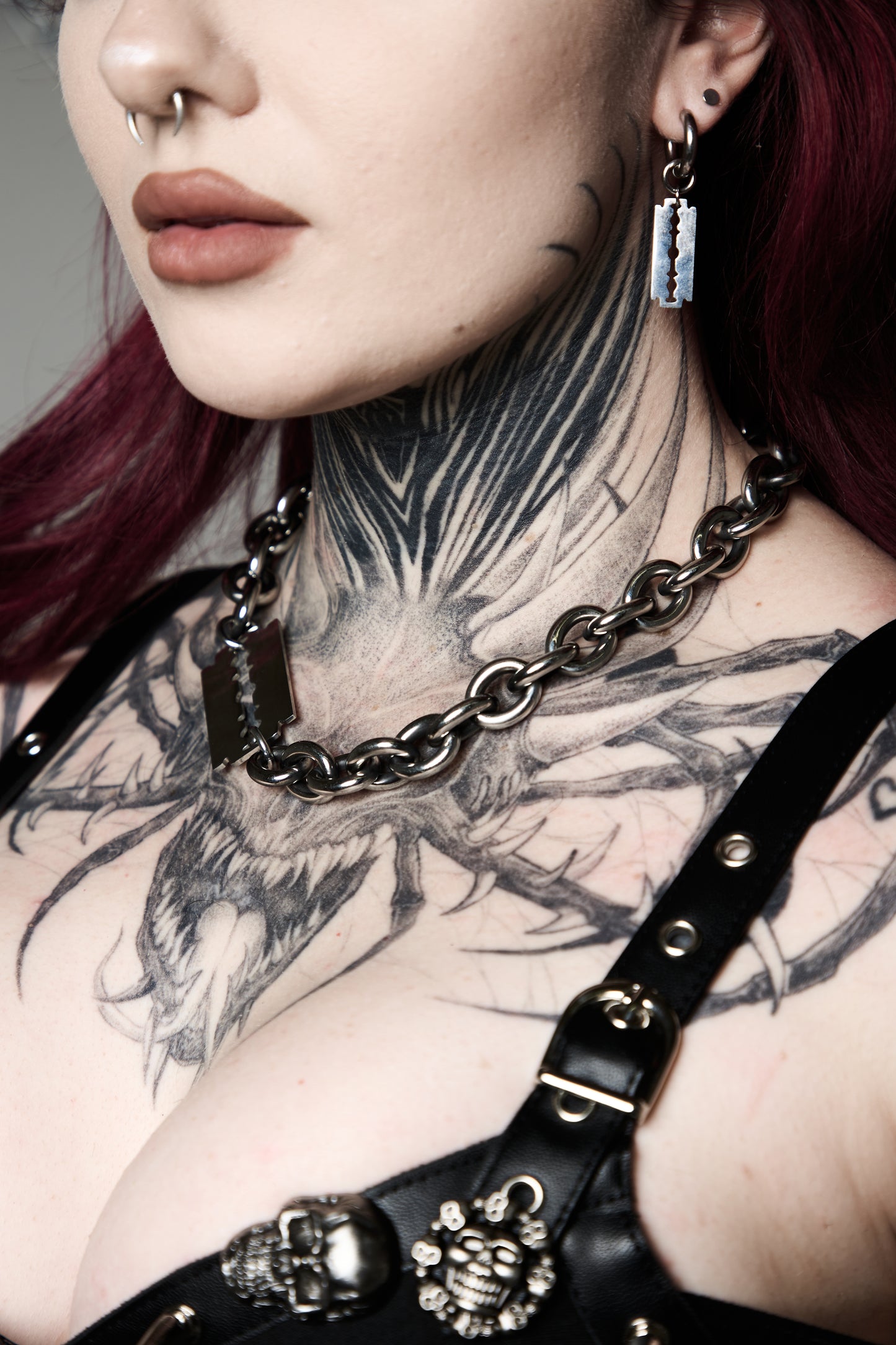 Razor Necklace