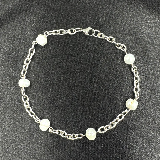 Pearl Chain Bracelet