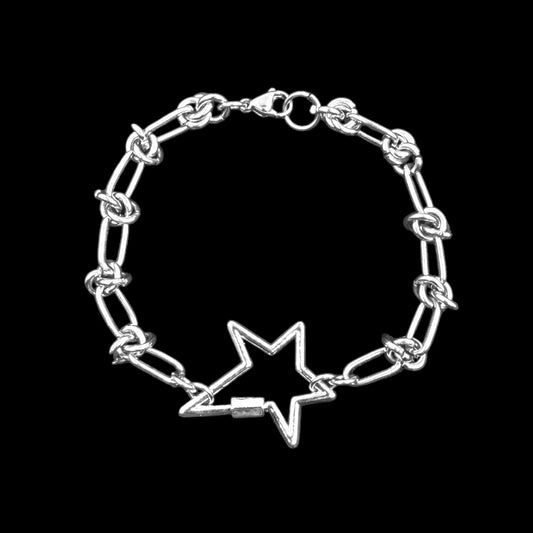 Barb Wire Star Bracelet