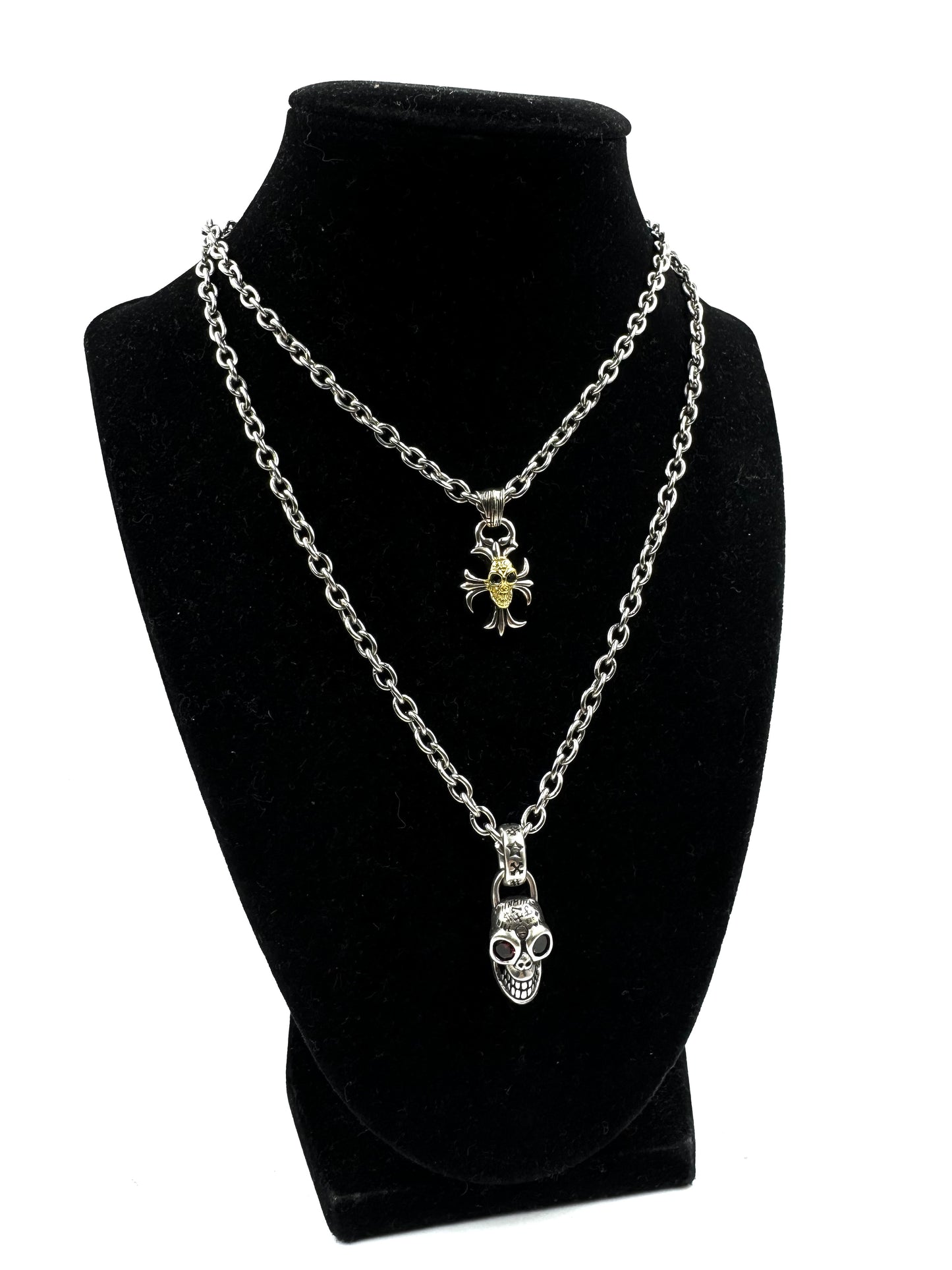Skull Charm Chain