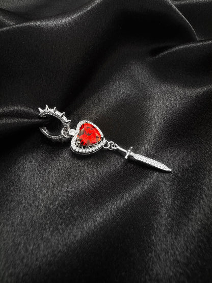 Diamond Love Earrings