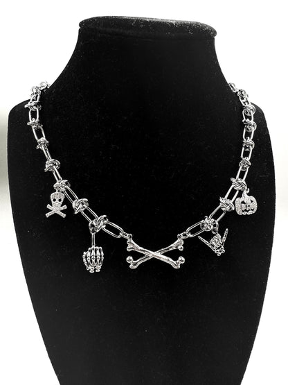 Skull Charm Necklace