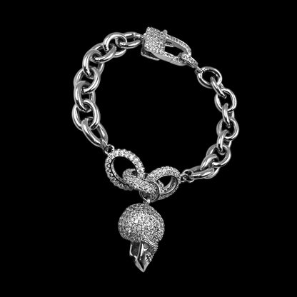 Bling Skull Bracelet