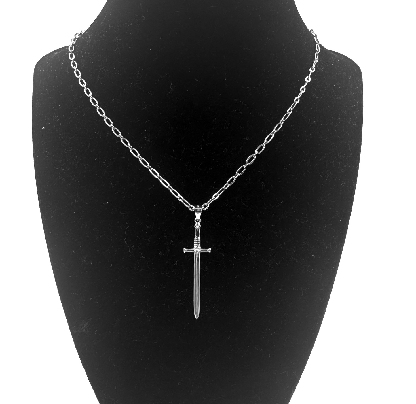 Sterling Silver Dagger Chain