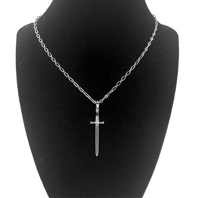 Sterling Silver Dagger Chain