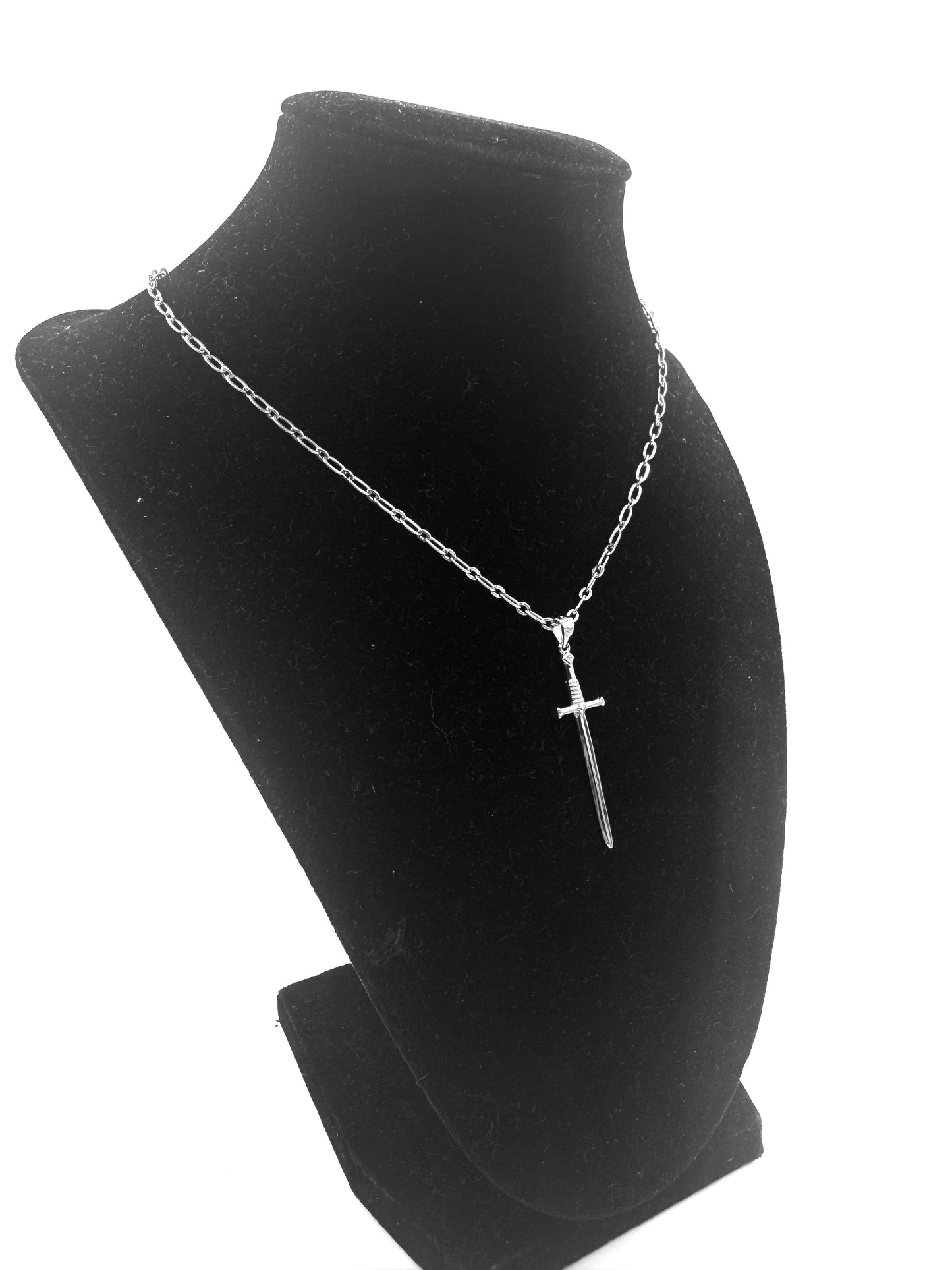 Sterling Silver Dagger Chain