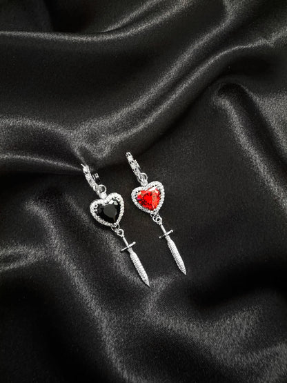 Diamond Love Earrings