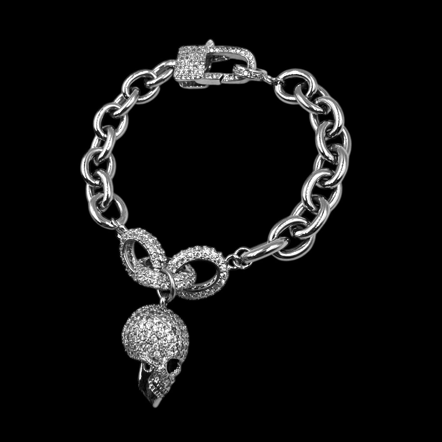 Bling Skull Bracelet