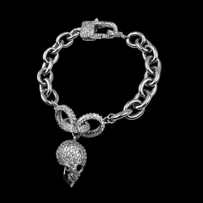 Bling Skull Bracelet
