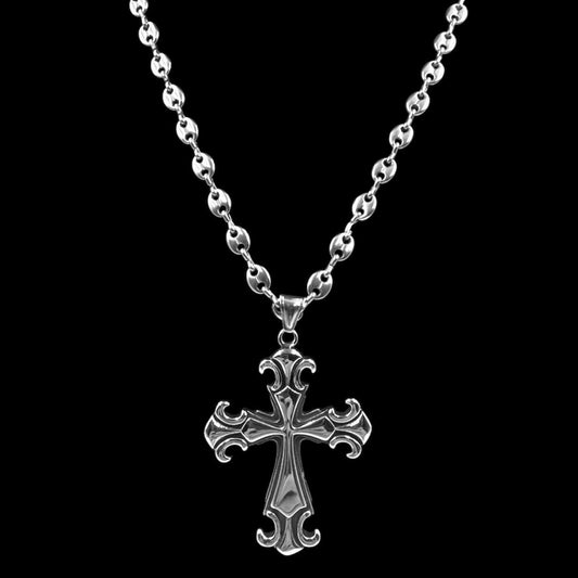 Gothic Cross Mariner Chain