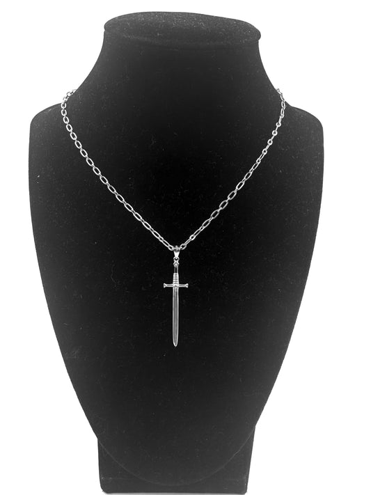 Sterling Silver Dagger Chain