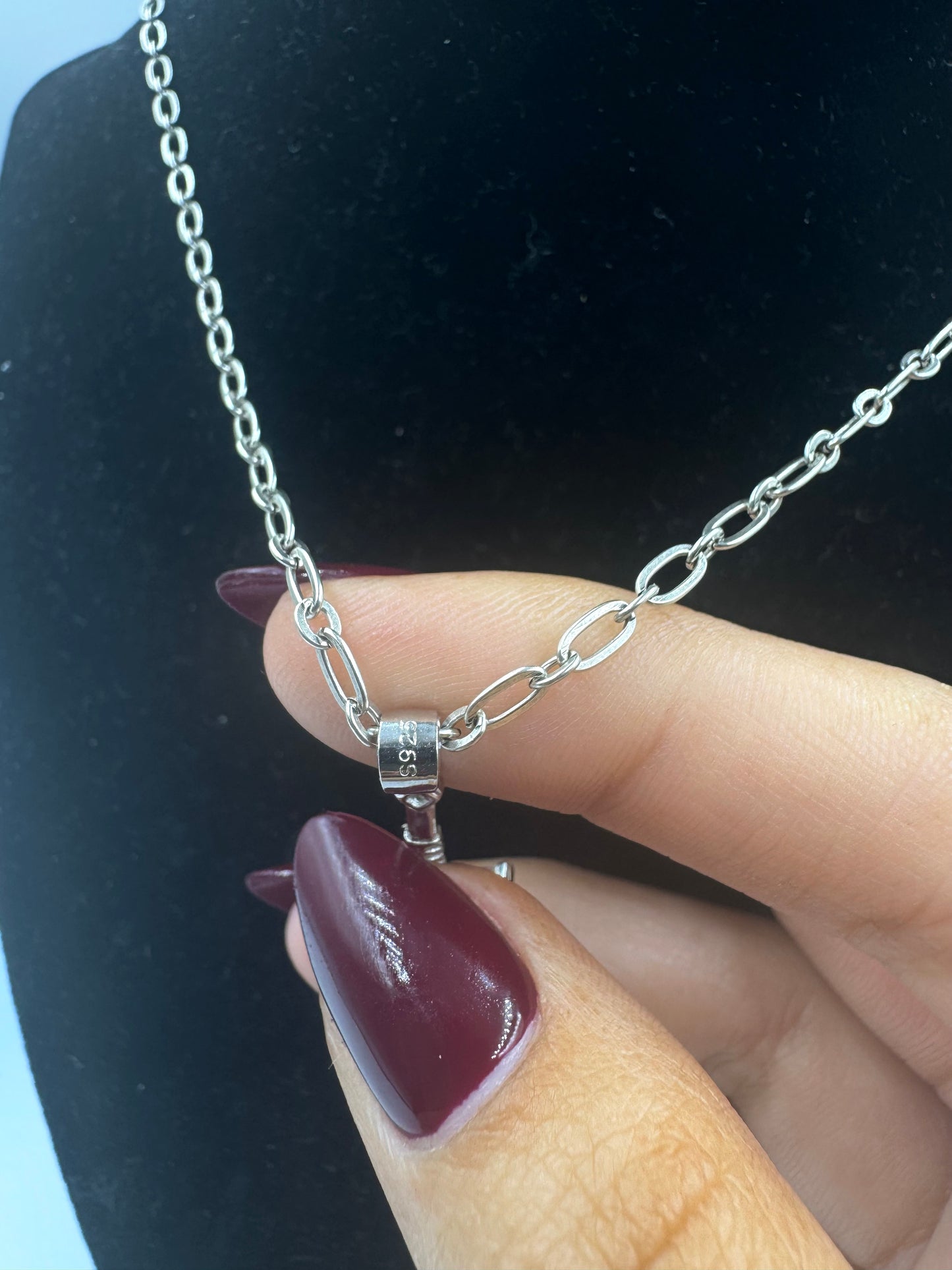 Sterling Silver Dagger Chain
