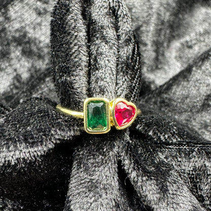Double Love Ring